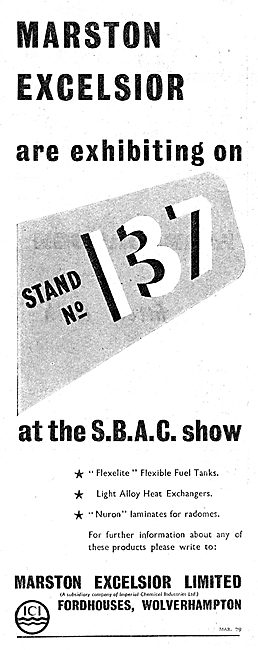 Marston Excelsior Flexible Fuel Tanks & Heat Exchangers          