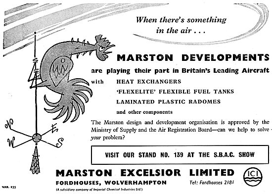 Marston Excelsior Flexible Fuel Tanks & Radomes                  