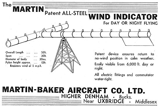 The Martin Patent All Steel Wind Indicator                       