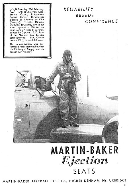 Martin-Baker Ejection Seat                                       