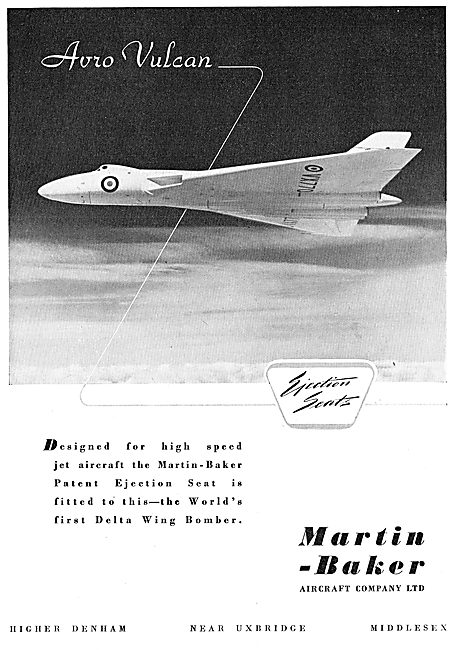 Martin-Baker Ejection Seats - Vulcan                             