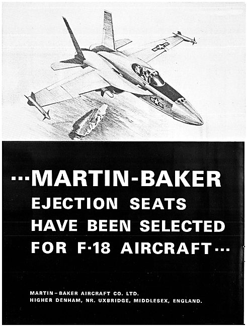 Martin-Baker Ejection Seats                                      