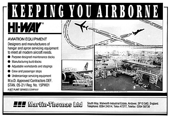 Martin Thomas Hi-Way Ground Equipment                            