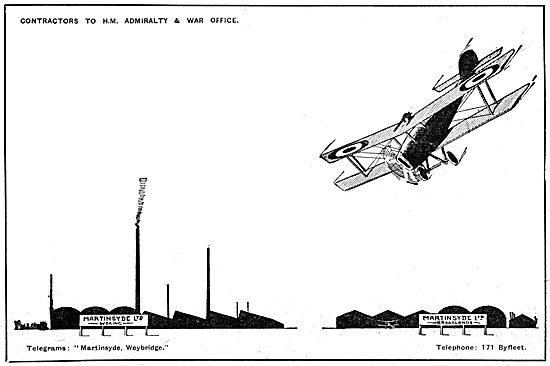 Martinsyde Aircraft                                              