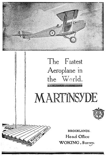 Martinsyde Aircraft                                              