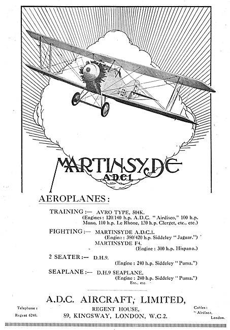 ADC Martinsyde  ADC1                                             