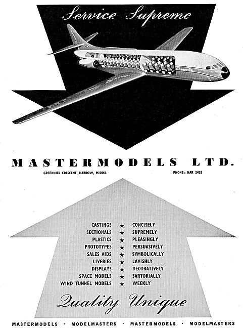 Mastermodels - Professional Aircraft Model Makers.               