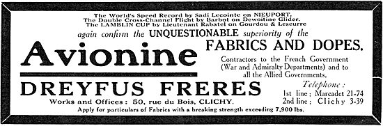 Dreyfus Freres - Fabrics & Dopes                                 