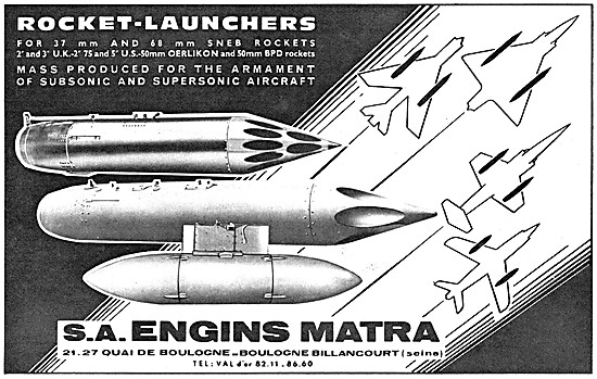 Matra Rocket Launchers                                           