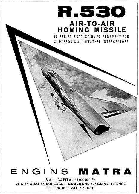 Matra R.530 Homing Missile                                       