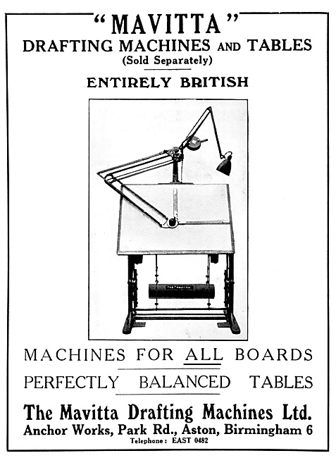 Mavitta Drafting Machines & Tables                               