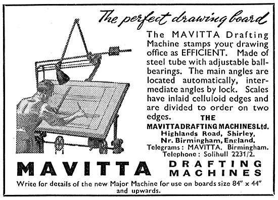 Mavitta Drafting Machines                                        