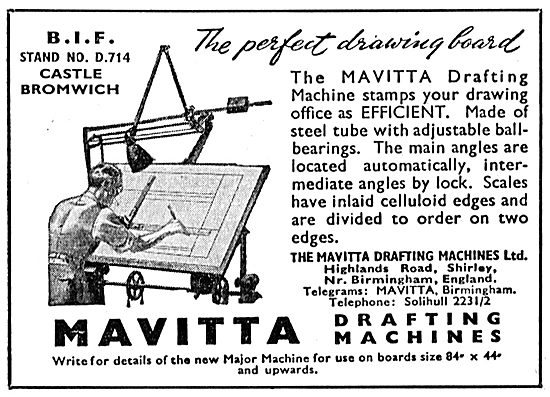 Mavitta Drafting Machines                                        