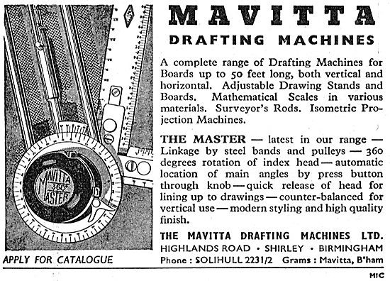 Mavitta Drafting Machines                                        