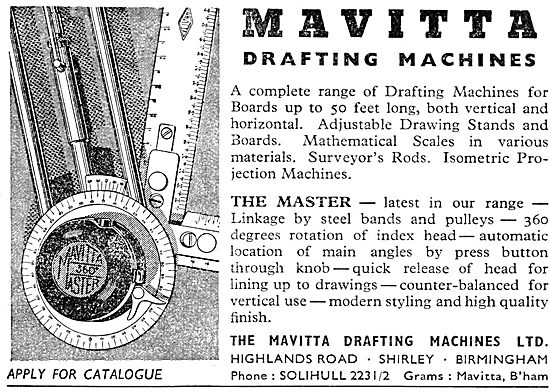 Mavitta Drafting Machines                                        