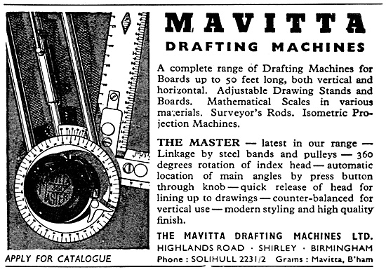 Mavitta Drafting Machines                                        