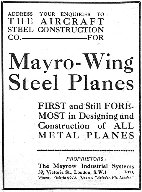 Mayrow Industrial Systems - Mayro-Wing Steel Wings               