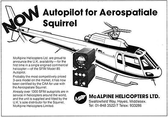 McAlpine Aviation Helicopters                                    