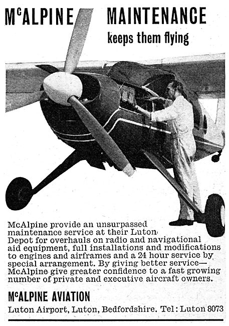 McAlpine Aviation Luton - Aircraft Maintenance & Engineering     