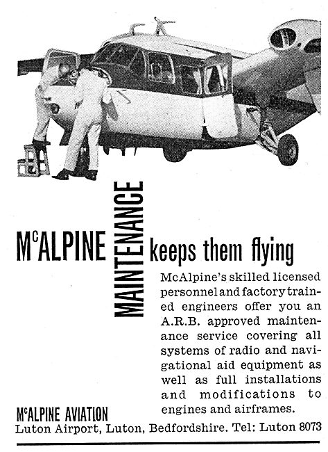 McAlpine Aviation Luton - Aircraft Maintenance & Engineering     