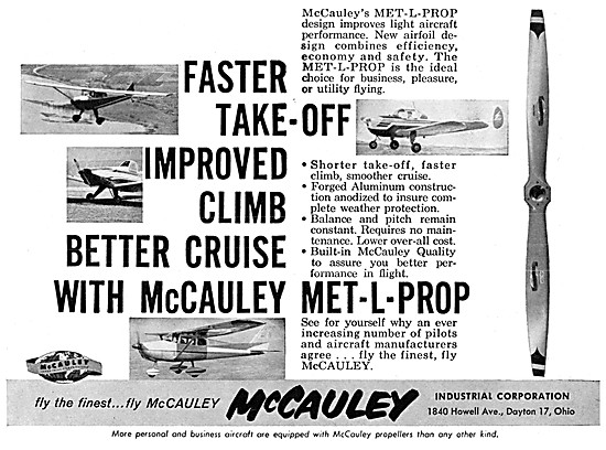 McCauley Propellers - McCauley Met-L-Propeller                   