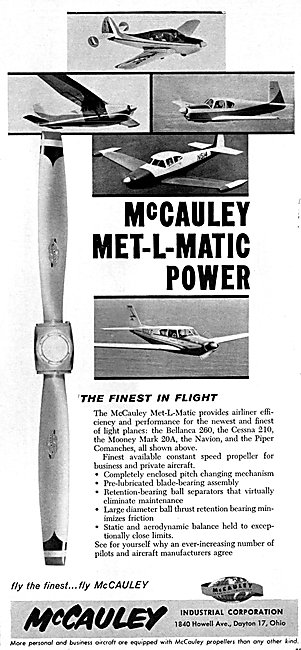 McCauley Propellers - Met-L-Matic Propellers                     