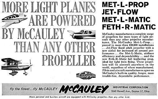 McCauley Propellers - Met-L-Matic Propellers                     