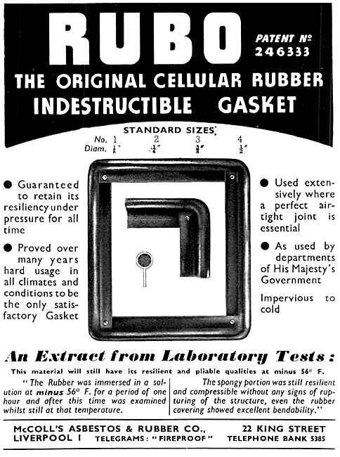 McColl's Rubo Gasket                                             