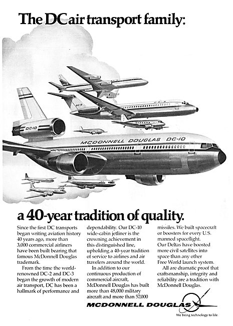 McDonnel Douglas Commercial Aircraft 1974 DC Series              
