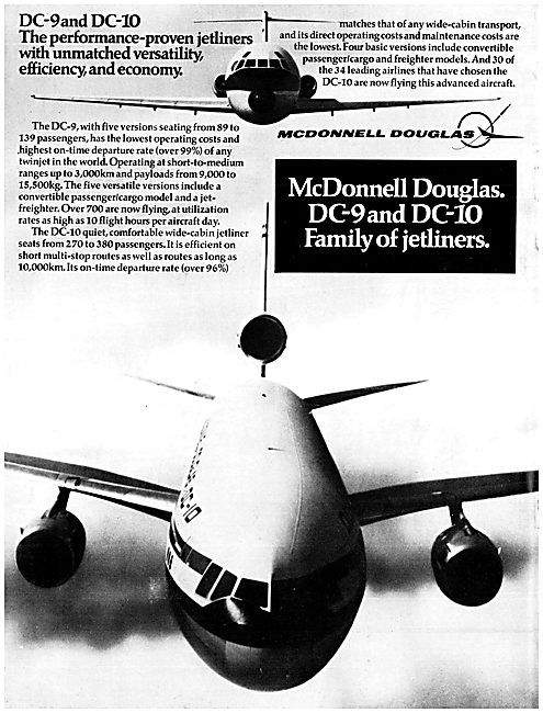 McDonnell Douglas DC-10 - McDonnell Douglas DC-9                 