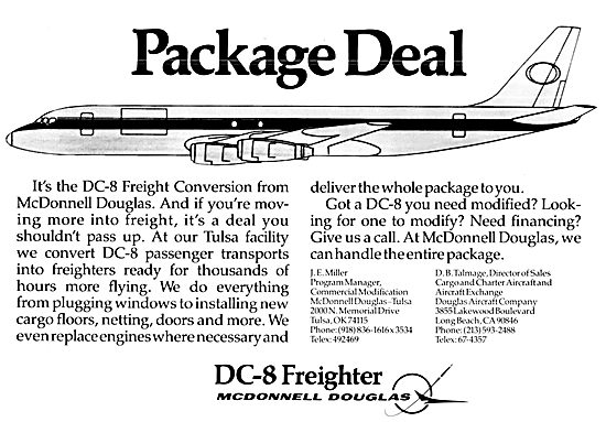 McDonnell Douglas DC-8 Freighter                                 