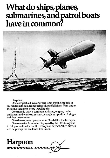 McDonnell Douglas Harpoon Missile                                