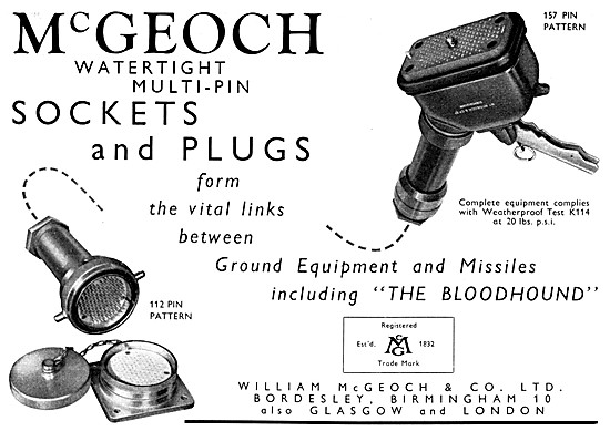 McGeoch Electrical Sockets, Plugs & Accessories                  