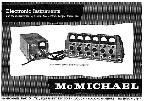 McMichael Electronic Test Equipment                              