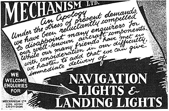 Mechanism Ltd - Landing & Navigation Lights                      