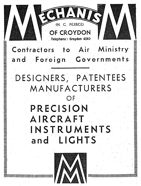 Mechanism Of Croydon: Precision Aircraft Instruments & Lights    