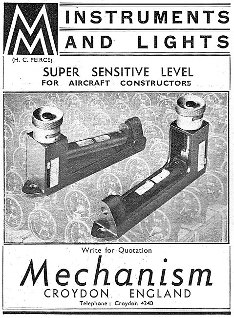 Mechanism Of Croydon: Precision Aircraft Instruments & Lights    