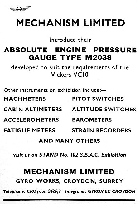 Mechanism Aircraft Instruments                                   