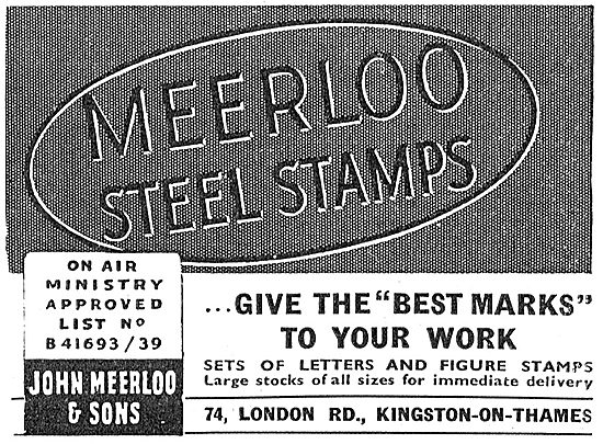 Meerloo Steel Stamps                                             