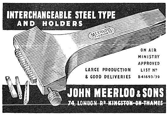 Meerloo Steel Stamps                                             