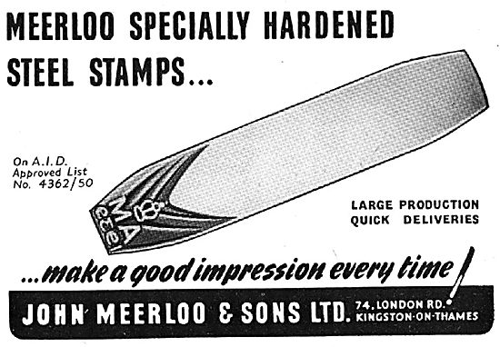 John Meerloo Engineers Stamps                                    