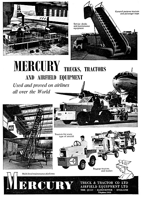 Mercury Tugs, Tractors & Airfield Equipment                      