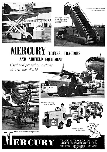 Mercury Tugs, Tractors & Airfield Equipment                      