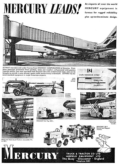 Mercury Tugs & Tractors For Aircraft Ground Handling             