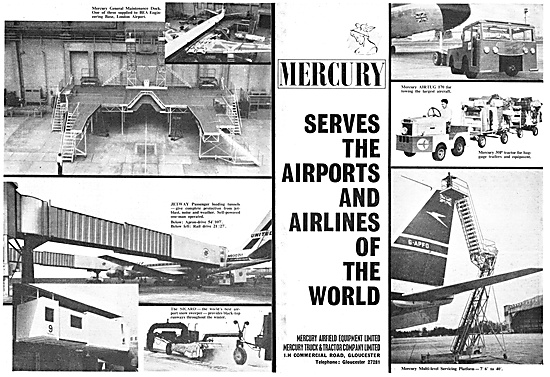 Mercury Airfeild Equipment .Tugs & Ground Support Equipment      