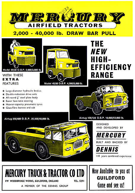 Mercury Airfield Tractors                                        