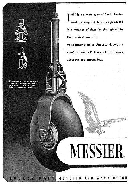 Rubery-Owen Messier Landing Gear                                 