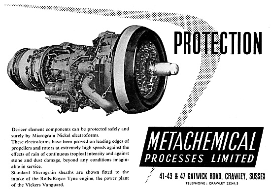 Metachemical De-Icer Elements - Micrograin Nickel 1960           