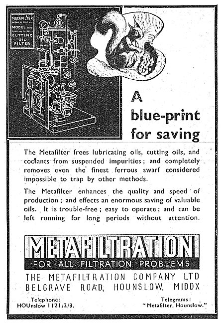 Metafiltration - Filtration                                      