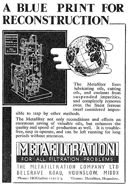 Metafiltration - Filtration                                      